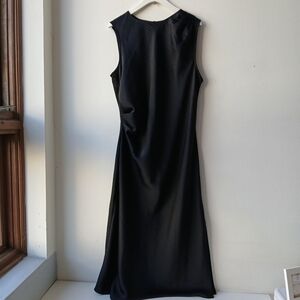 Loft Sleeveless Evening Maxi Dress Black Women's 14